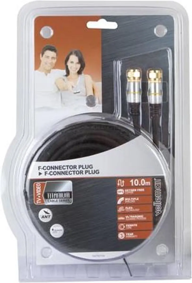 Velleman HQ F-Connector Kabel