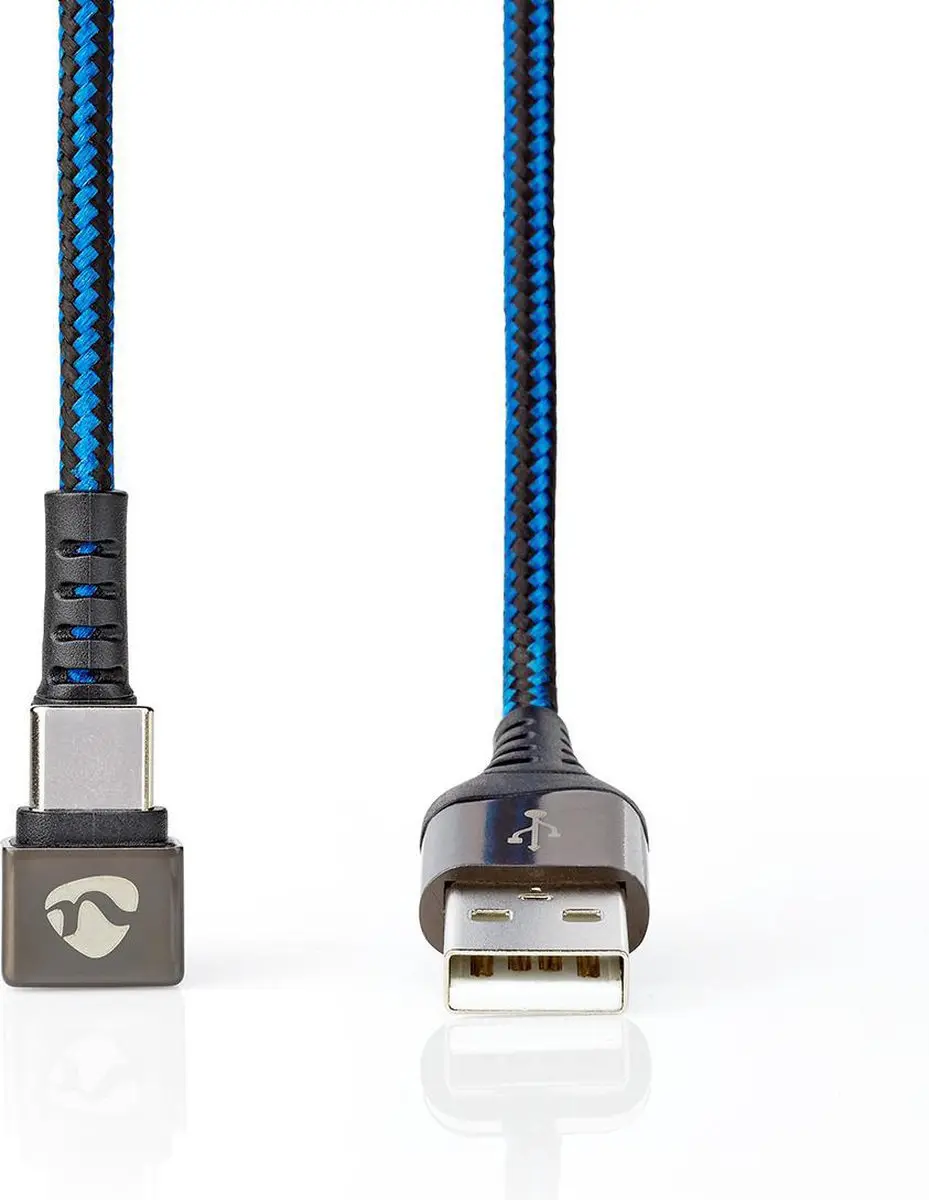 Nedis USB 2.0 USB-A naar USB-C Kabel 1m