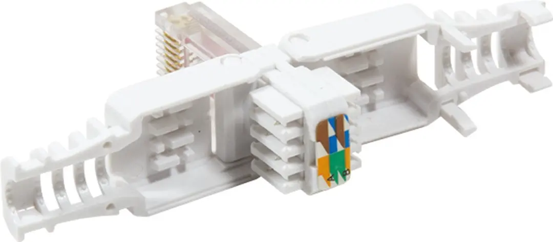 Logilink CAT6 Toolless RJ45 Connector - Wit