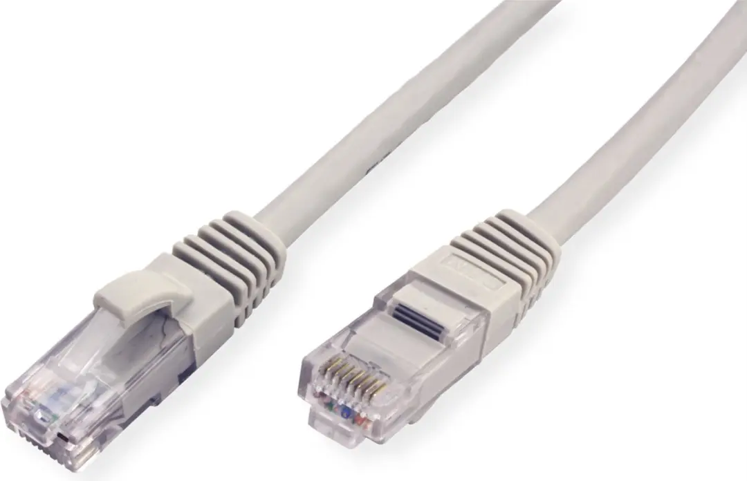 Value Patchkabel Kat.6A UTP grijs 0,5m