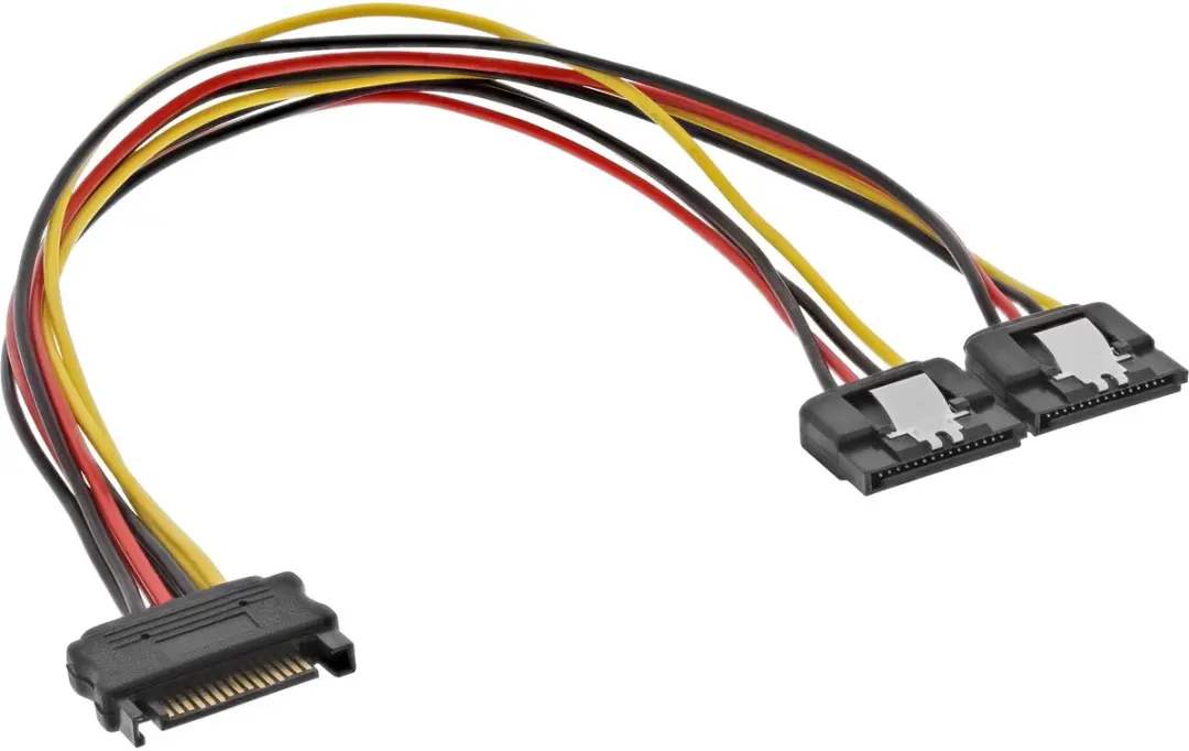 InLine SATA Y-kabel 0,30m