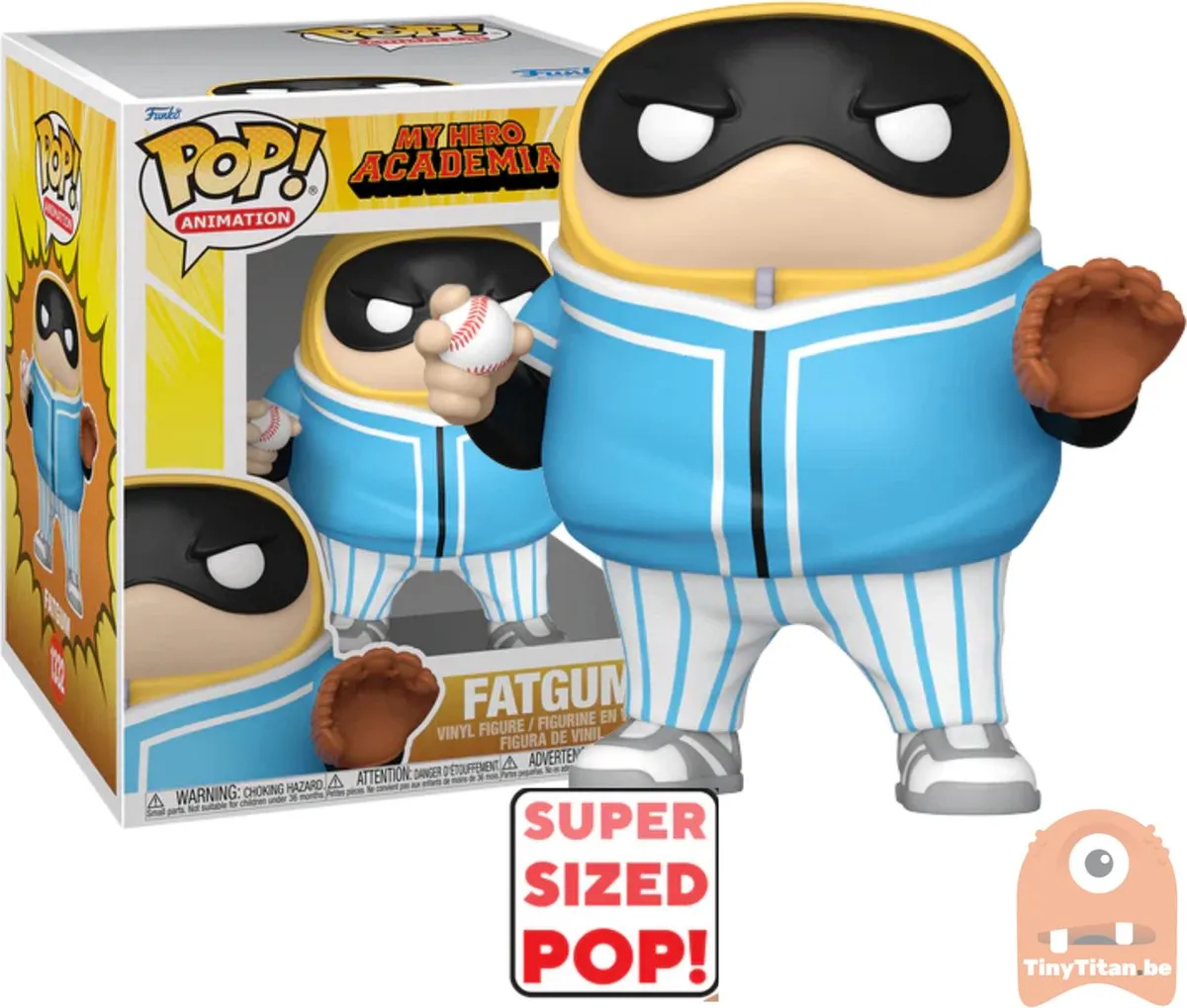 Funko My Hero Academia Fatgum Jumbo POP! 70617 - 15cm - Multicolor