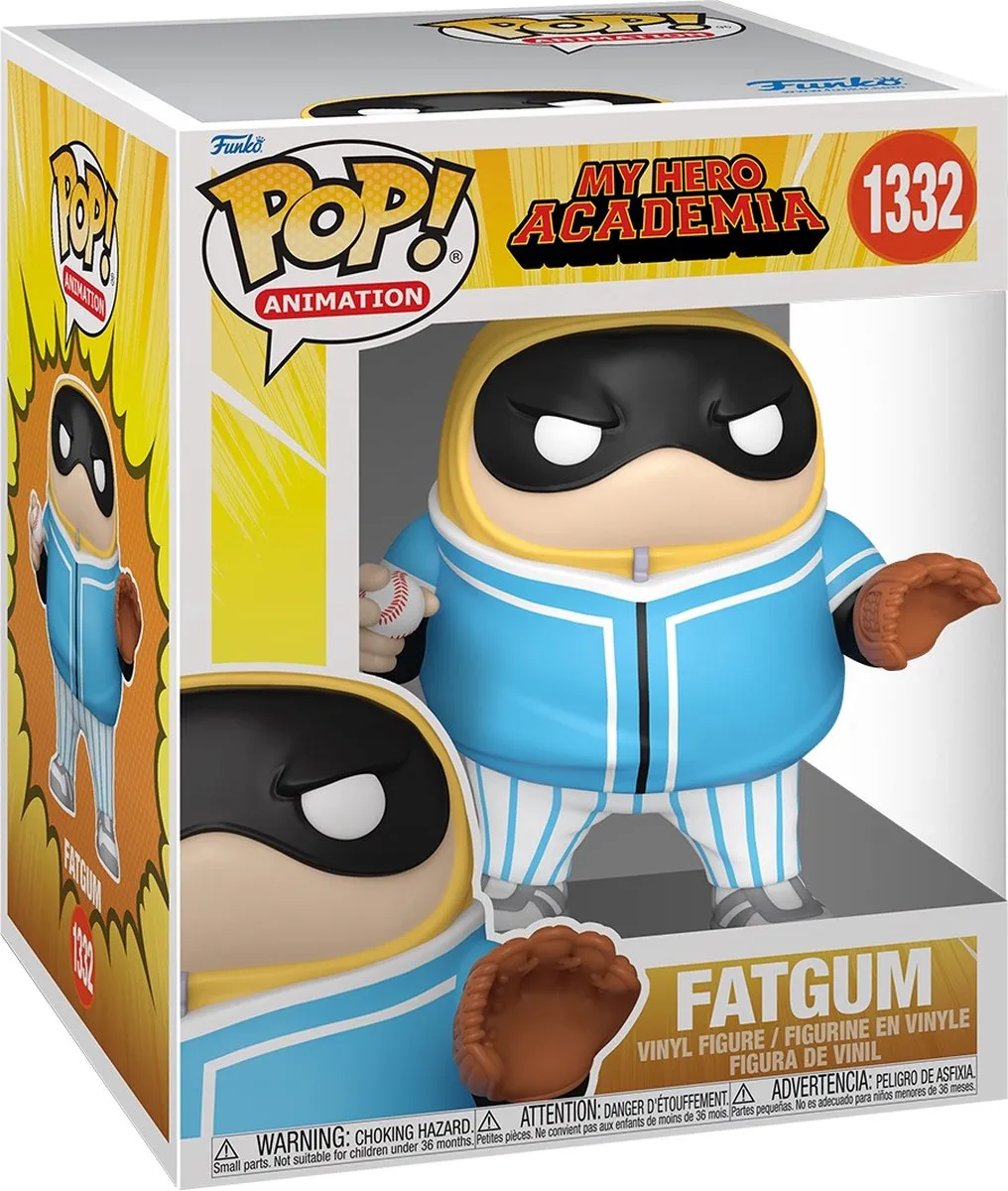Funko My Hero Academia Fatgum Jumbo POP! 70617 - 15cm - Multicolor