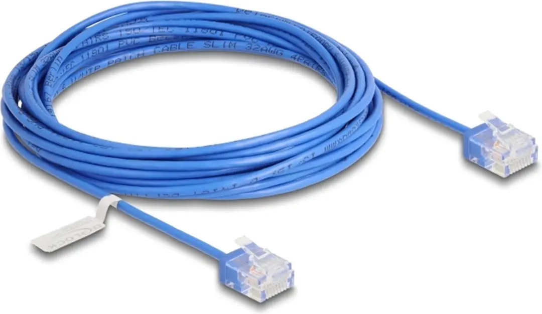 Delock RJ45 Cat.6 UTP Kabel 5m - Blauw