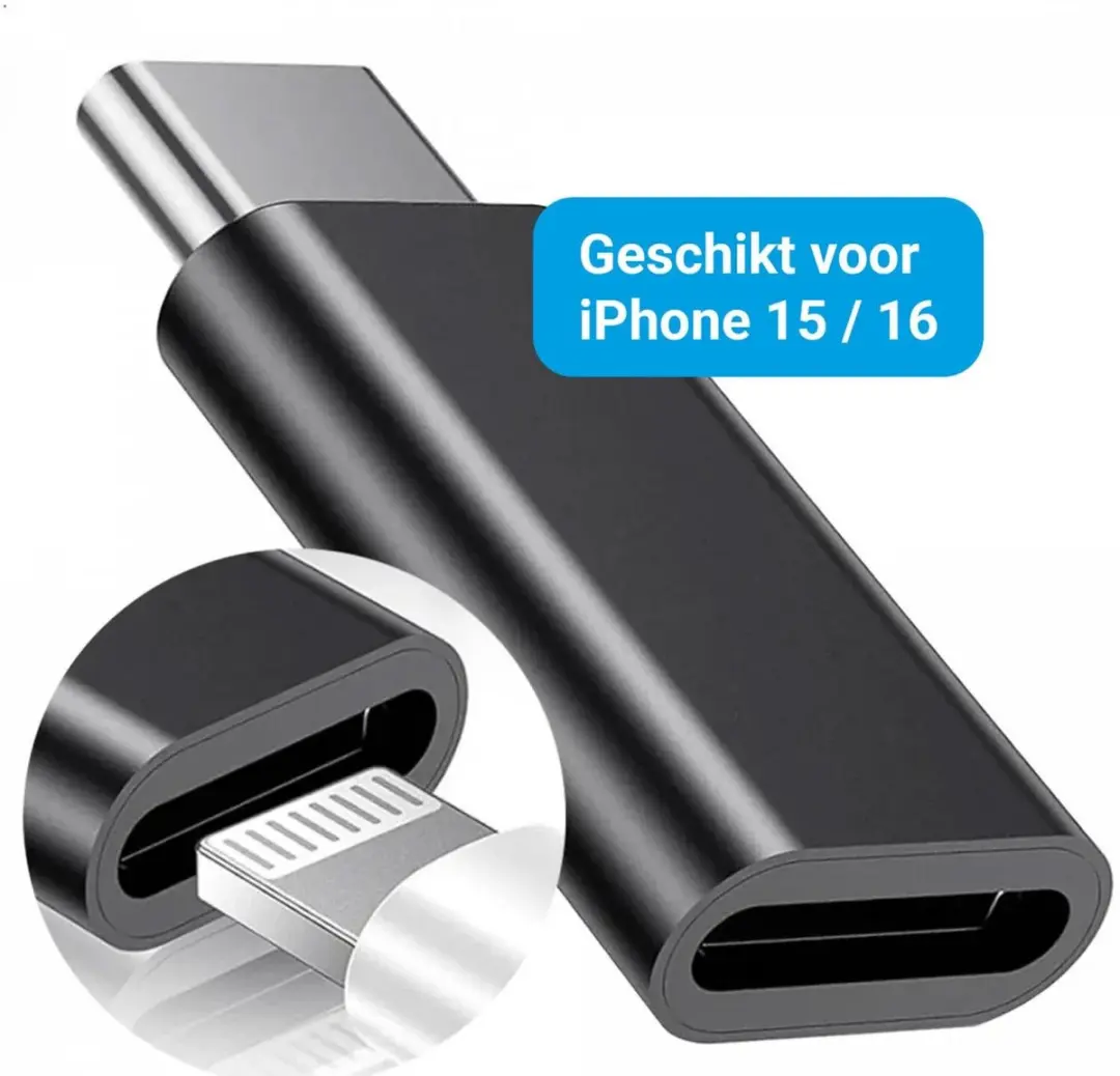 Selected Lightning naar USB-C Adapter 60W