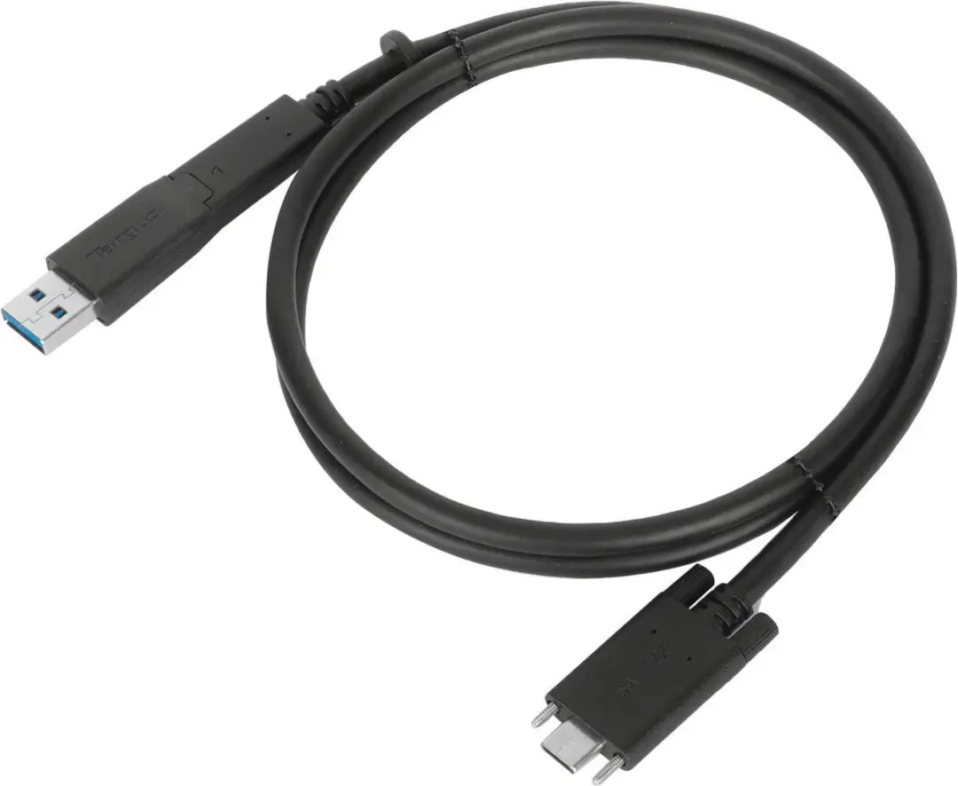 Targus ACC1133GLX USB-C Kabel 1m - Zwart - afbeelding 6 van 6