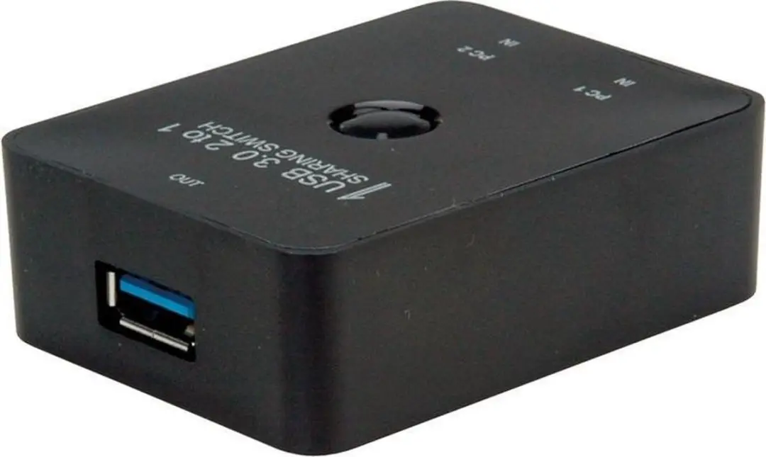 Value 14.99.2015 USB 3.0 Schakelaar 3 Poorten - Zwart - afbeelding 6 van 6