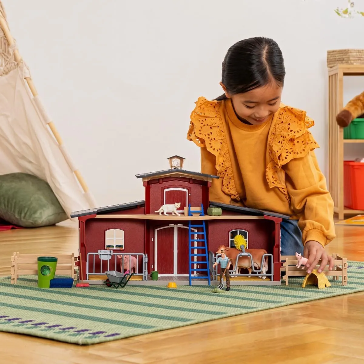 Schleich Farm World Grote Boerderij Figurenset