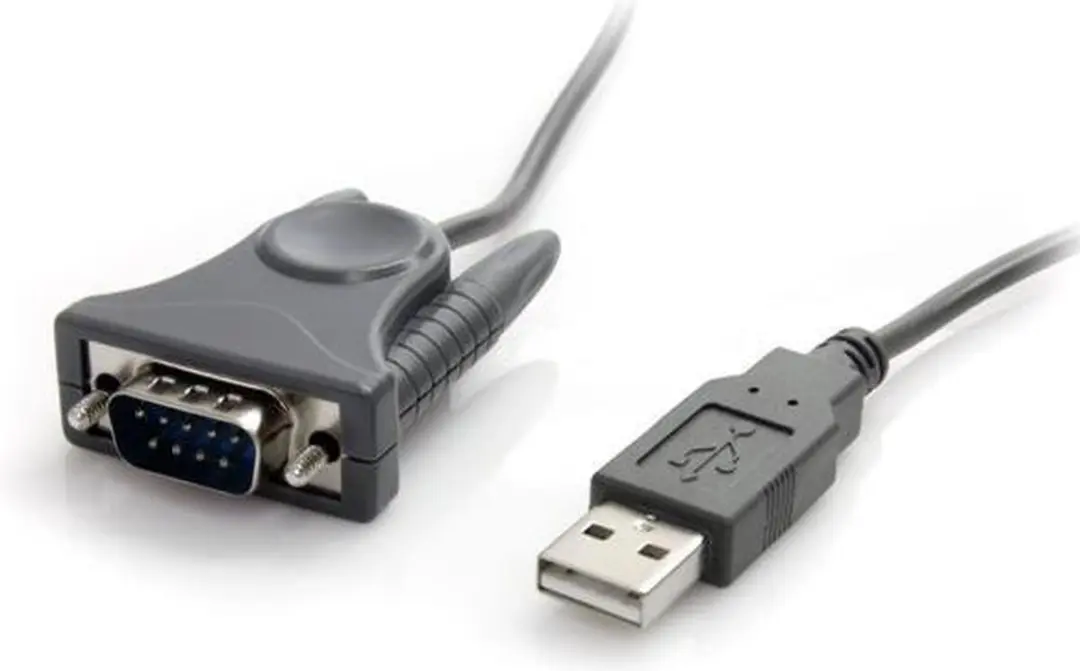 Startech USB naar RS232 DB9/DB25 Seriële Kabel - Zwart