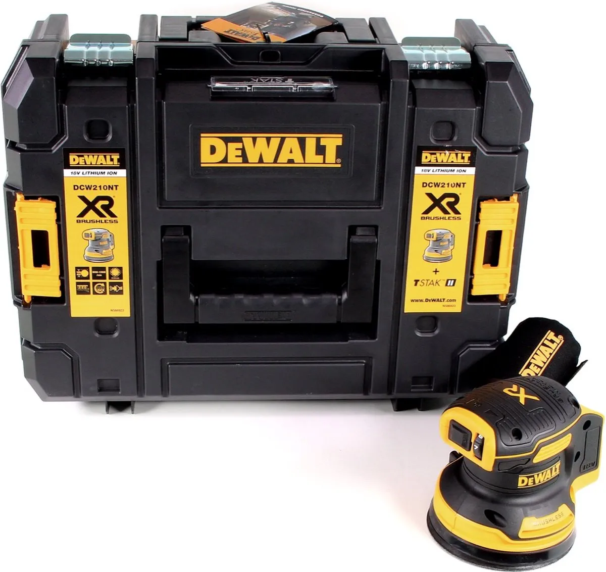 DeWalt DCW210 Excenterschuurmachine 125mm - 18V