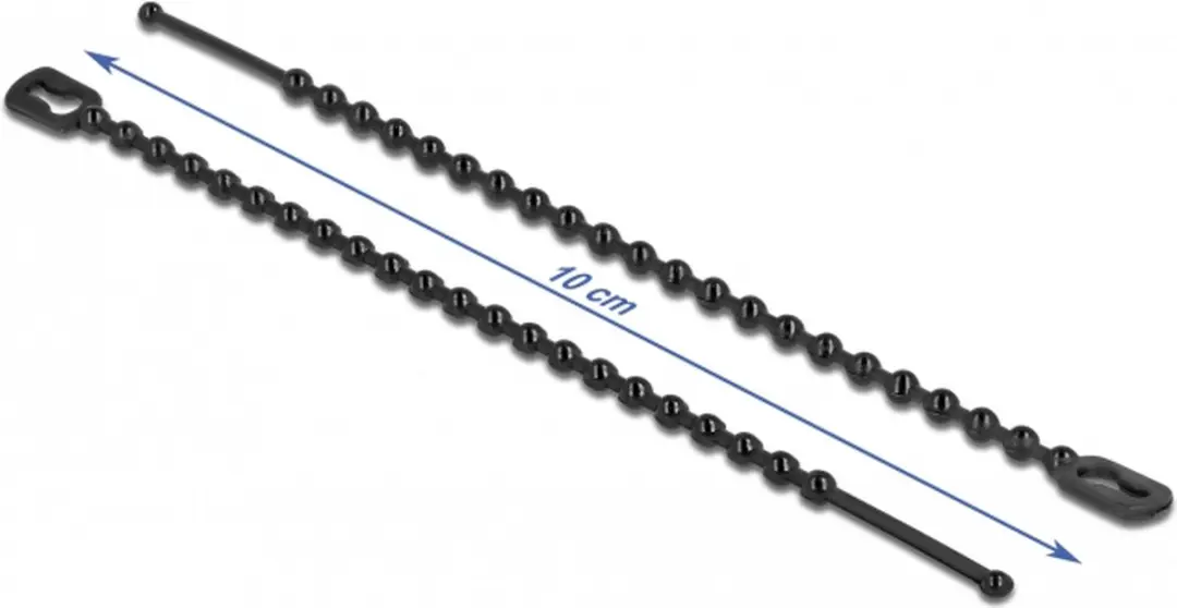 Delock Herbruikbare Kabelbinders 100x2.4mm - 100 Stuks