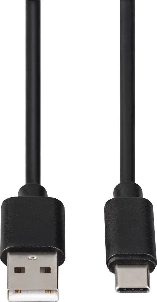 Hama USB-C naar USB-A Kabel 0.90m - 25 Stuks - Zwart - afbeelding 2 van 3