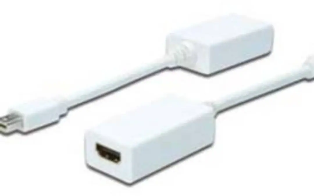 Digitus AK-340411-001-W DisplayPort naar HDMI Adapter - Wit