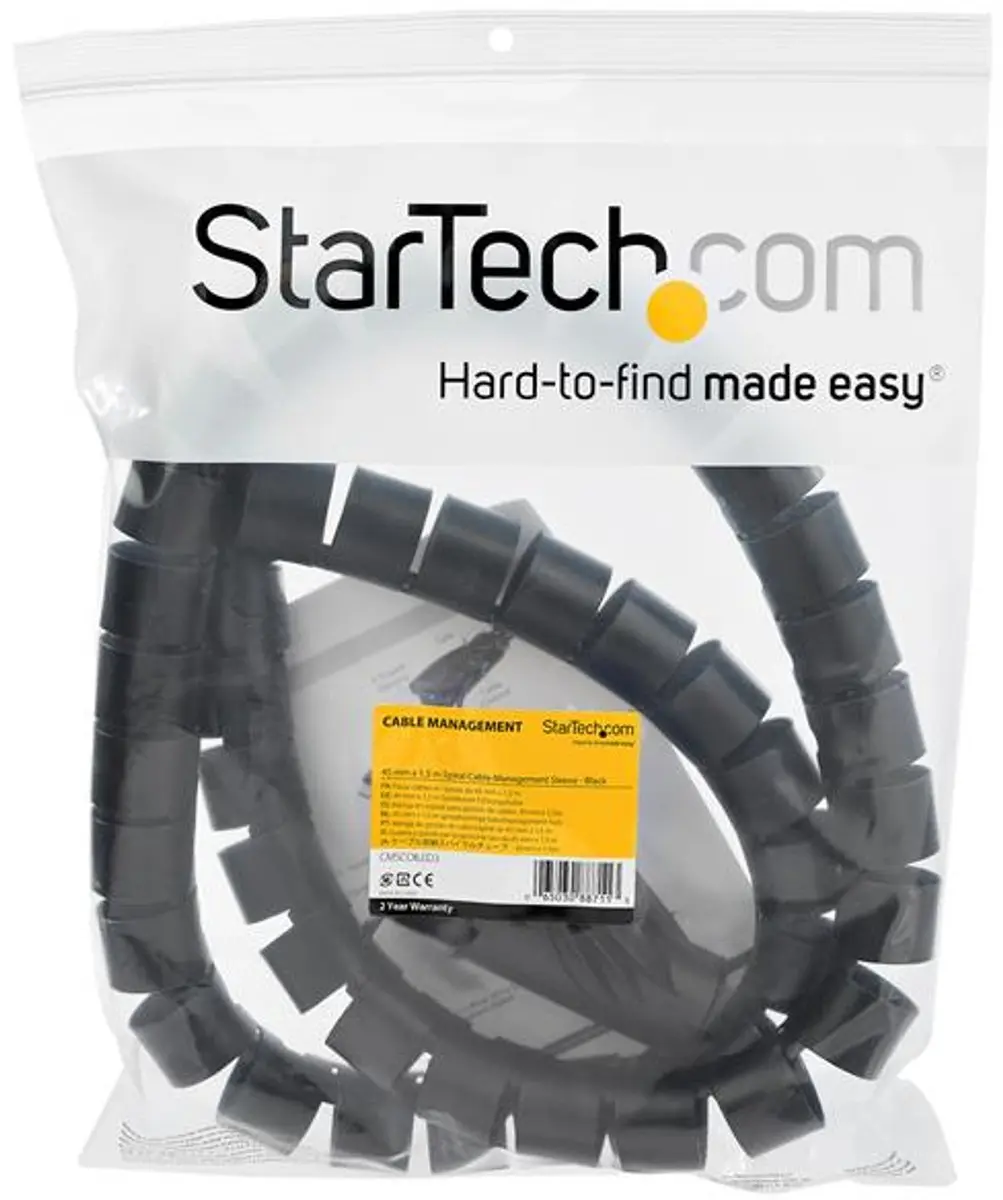 Startech Spiraal Kabelgoot 45mm 1,5m