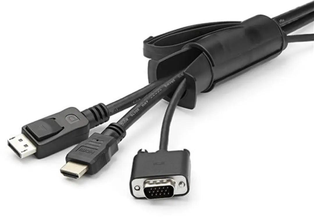 Startech Spiraal Kabelgoot 45mm 1,5m - Zwart