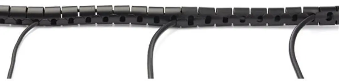 Startech Spiraal Kabelgoot 45mm 1,5m - Zwart