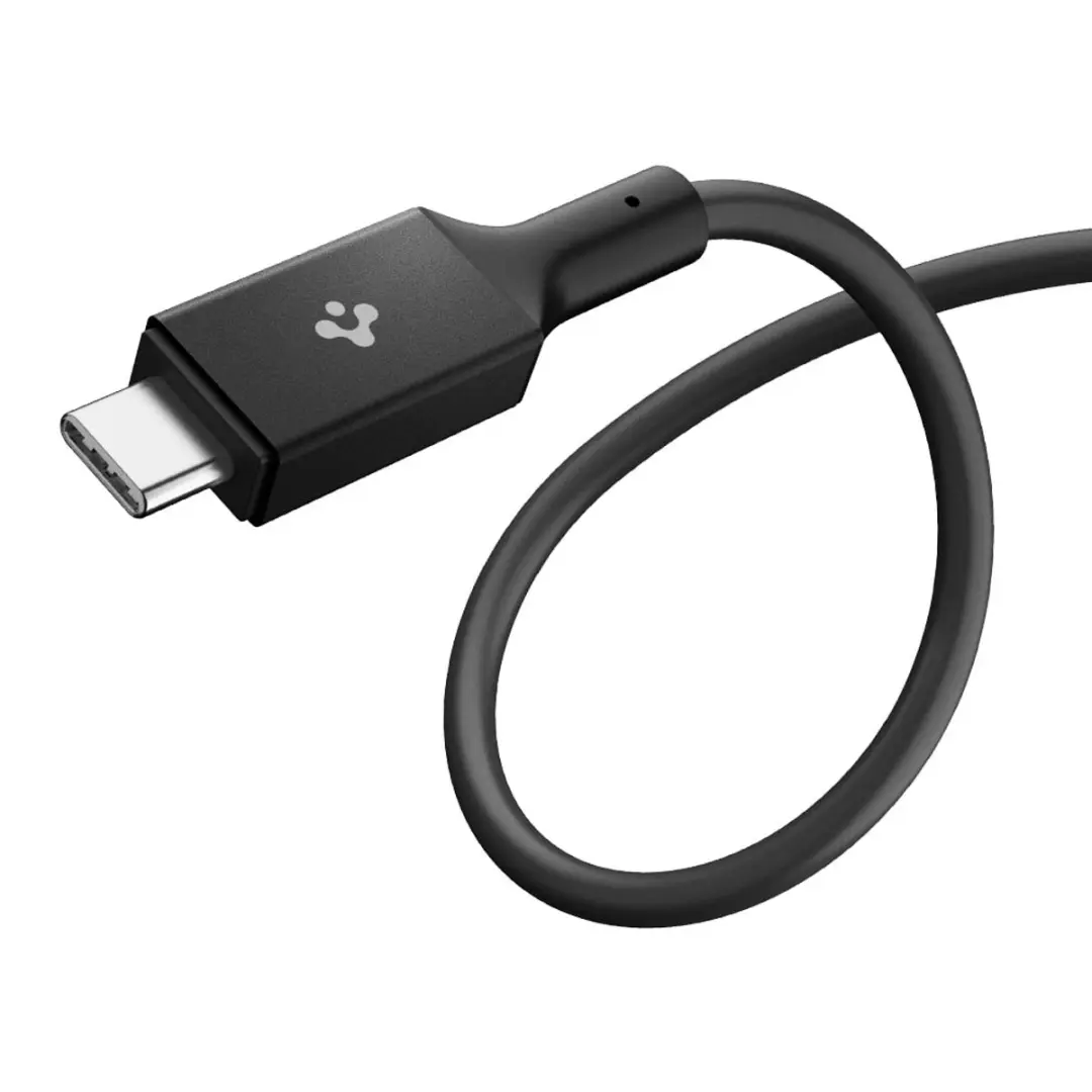 Spigen Essential USB-C Kabel 100W 2M - Zwart