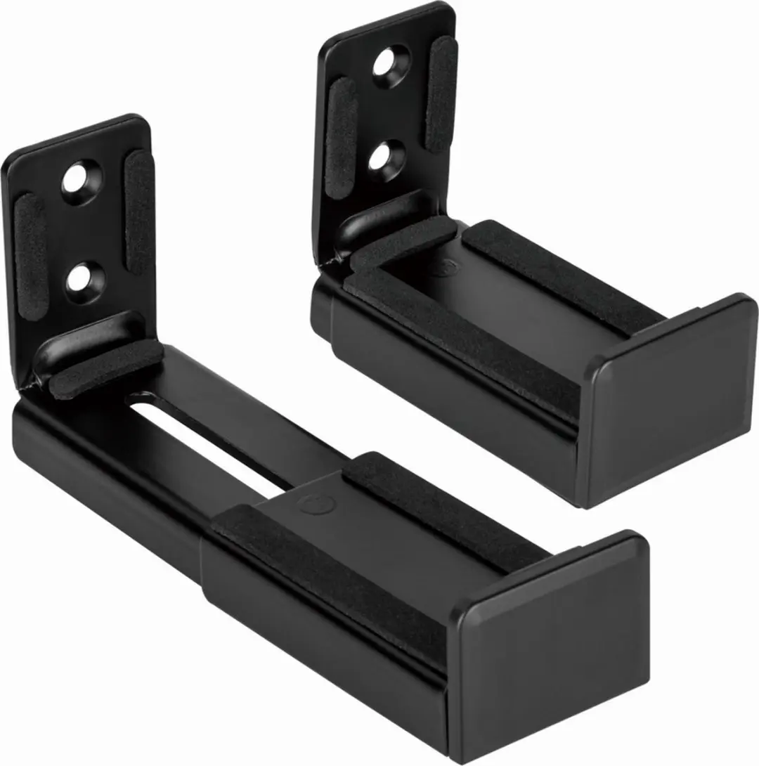 Gembird WM-SB-01 Muurbeugel voor Soundbar - 2 Stuks - Zwart - afbeelding 4 van 6