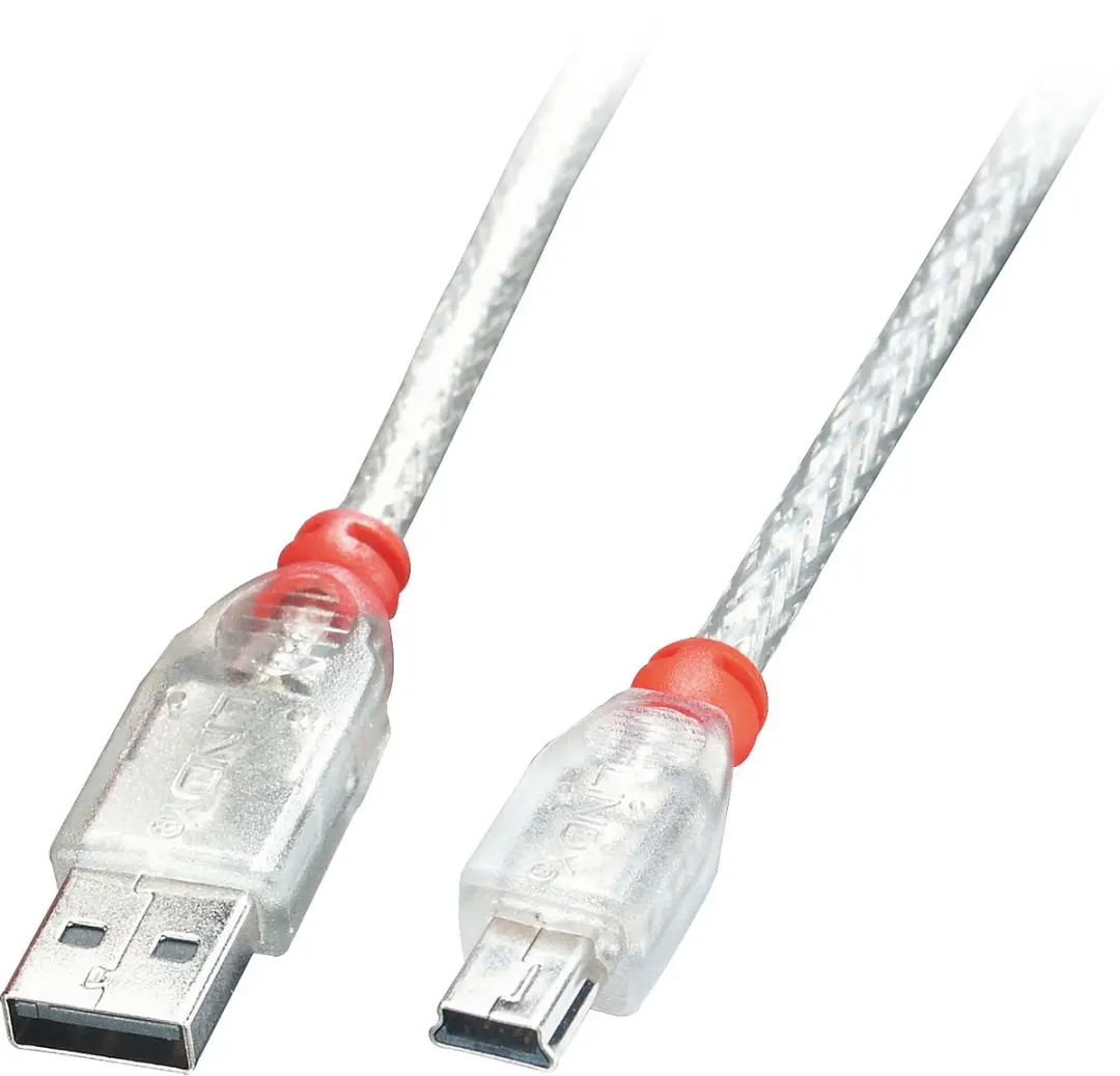 Lindy USB 2.0a naar Mini USB B Kabel 41783