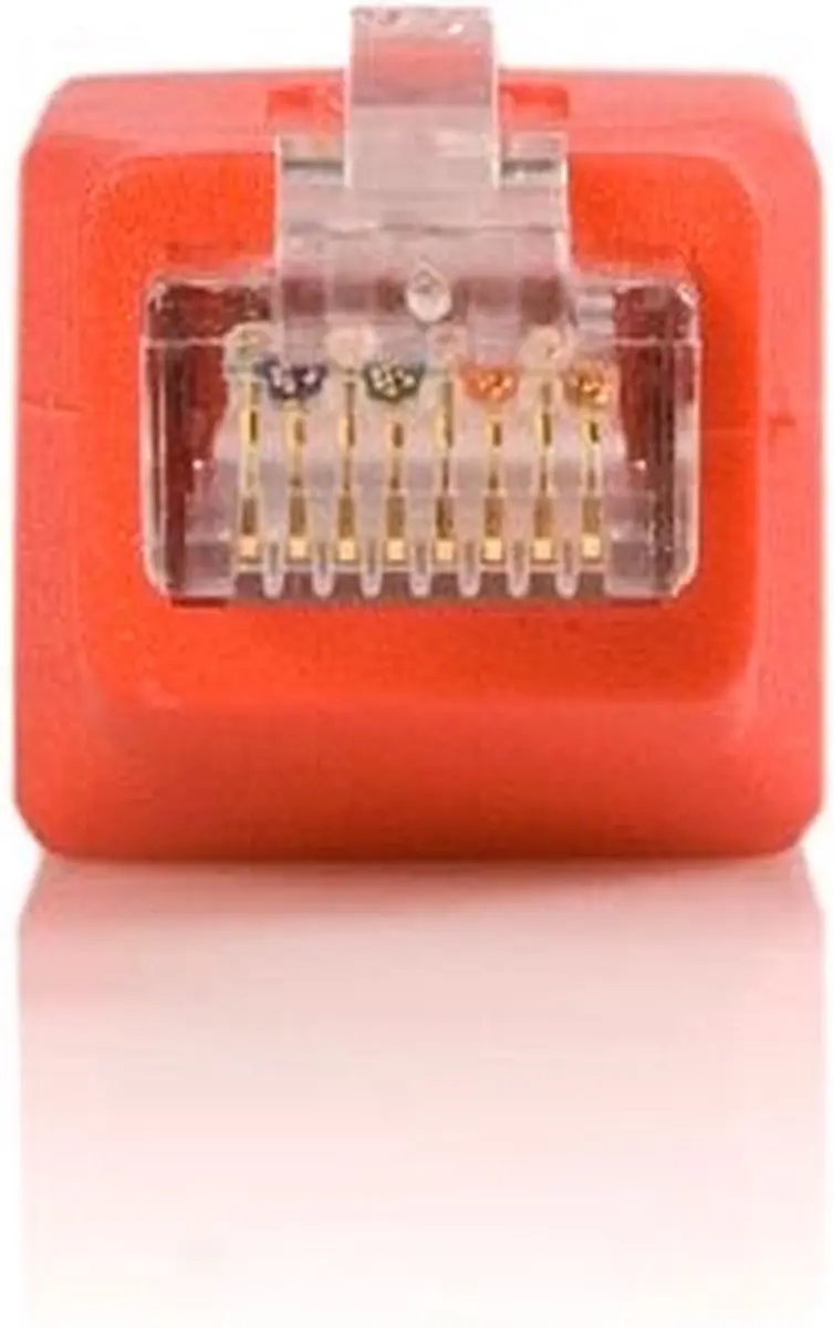 Startech C6CROSSOVER Kabel - Rood