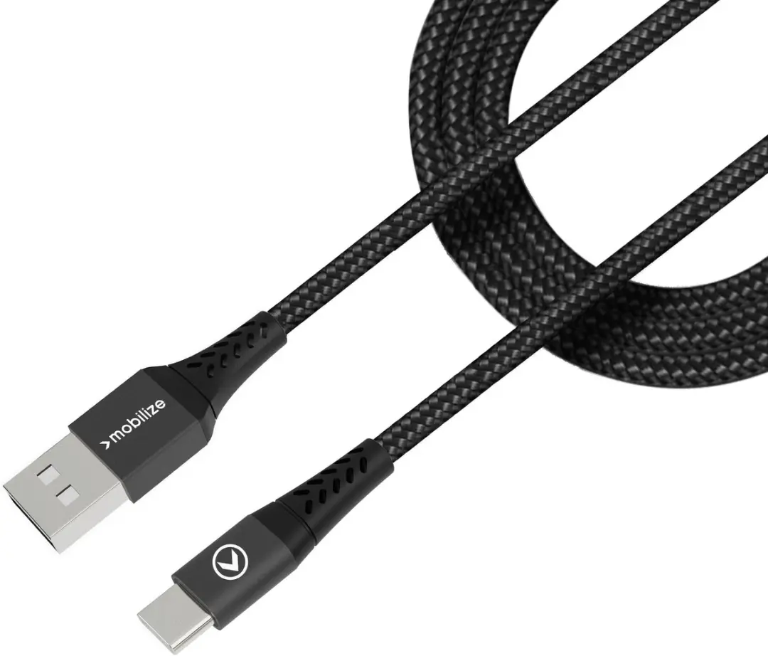Mobilize USB-A naar USB-C Kabel 1 Meter