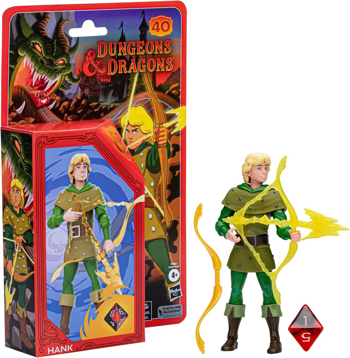 Hasbro Dungeons & Dragons Actiefiguur Hank 15 cm Multicolours