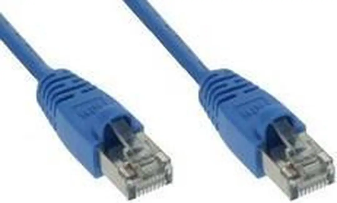InLine Patchkabel SF/UTP Cat.5e 30m - Blauw