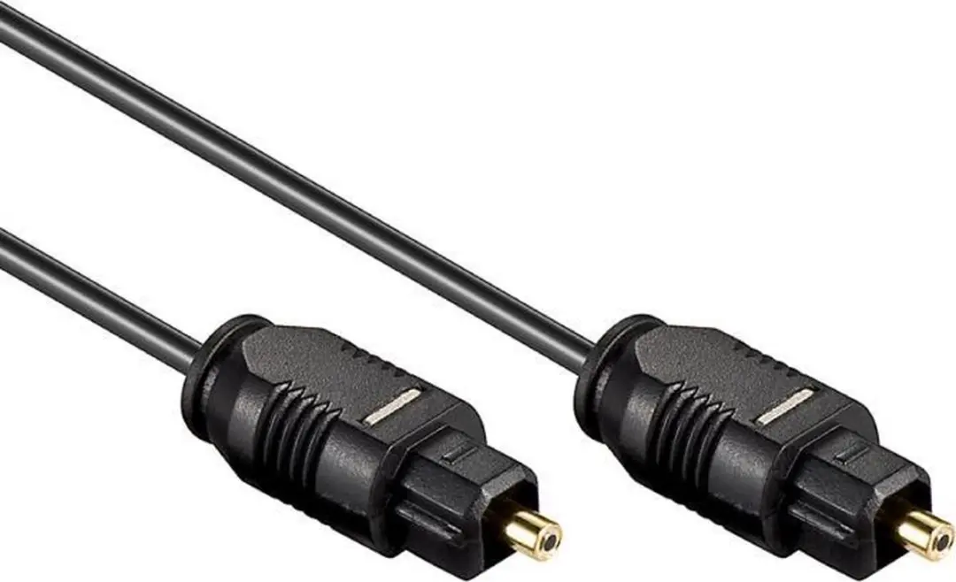 Goobay Optische Toslink Kabel 2,2mm - 2m - Verguld - 10 Stuks