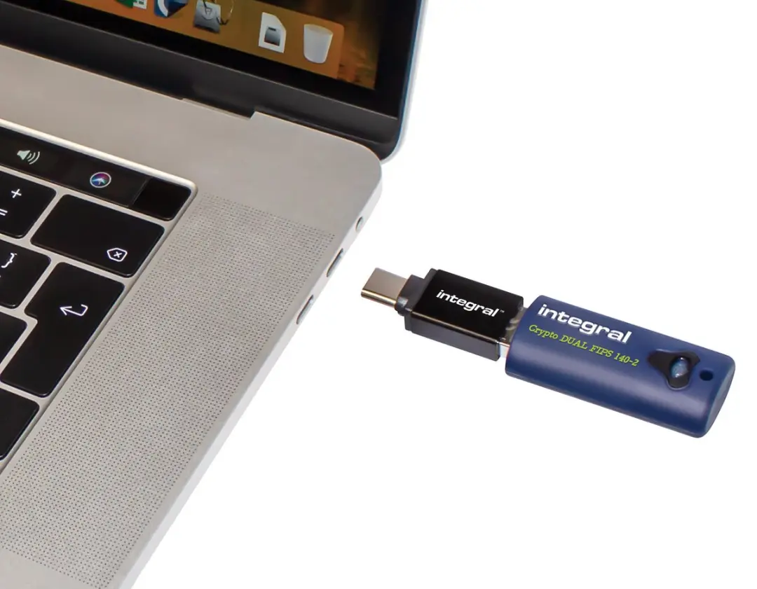 Adapter Integral 3.1 USB-A naar USB-C 2 stuks