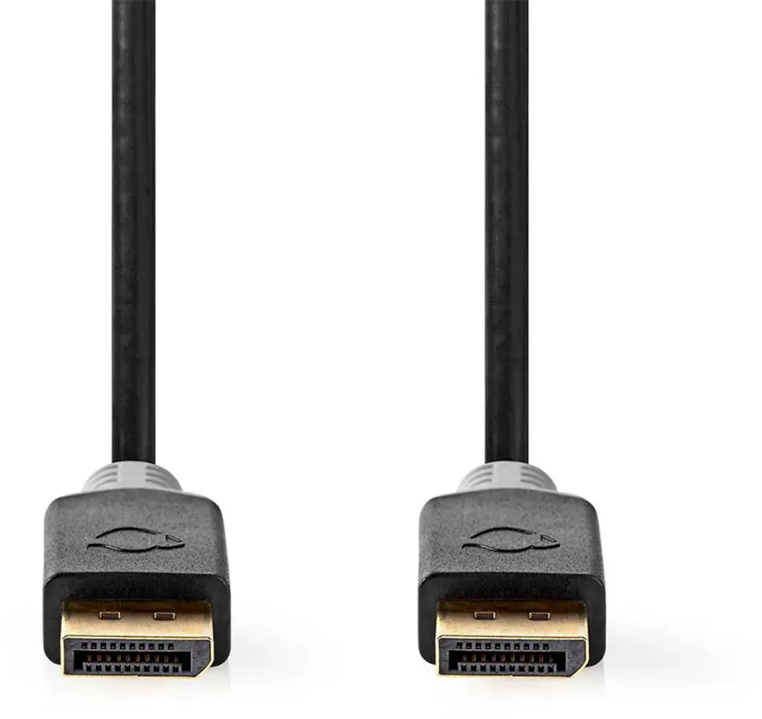 Nedis DisplayPort Kabel 8K@60Hz Verguld 2m - Antraciet