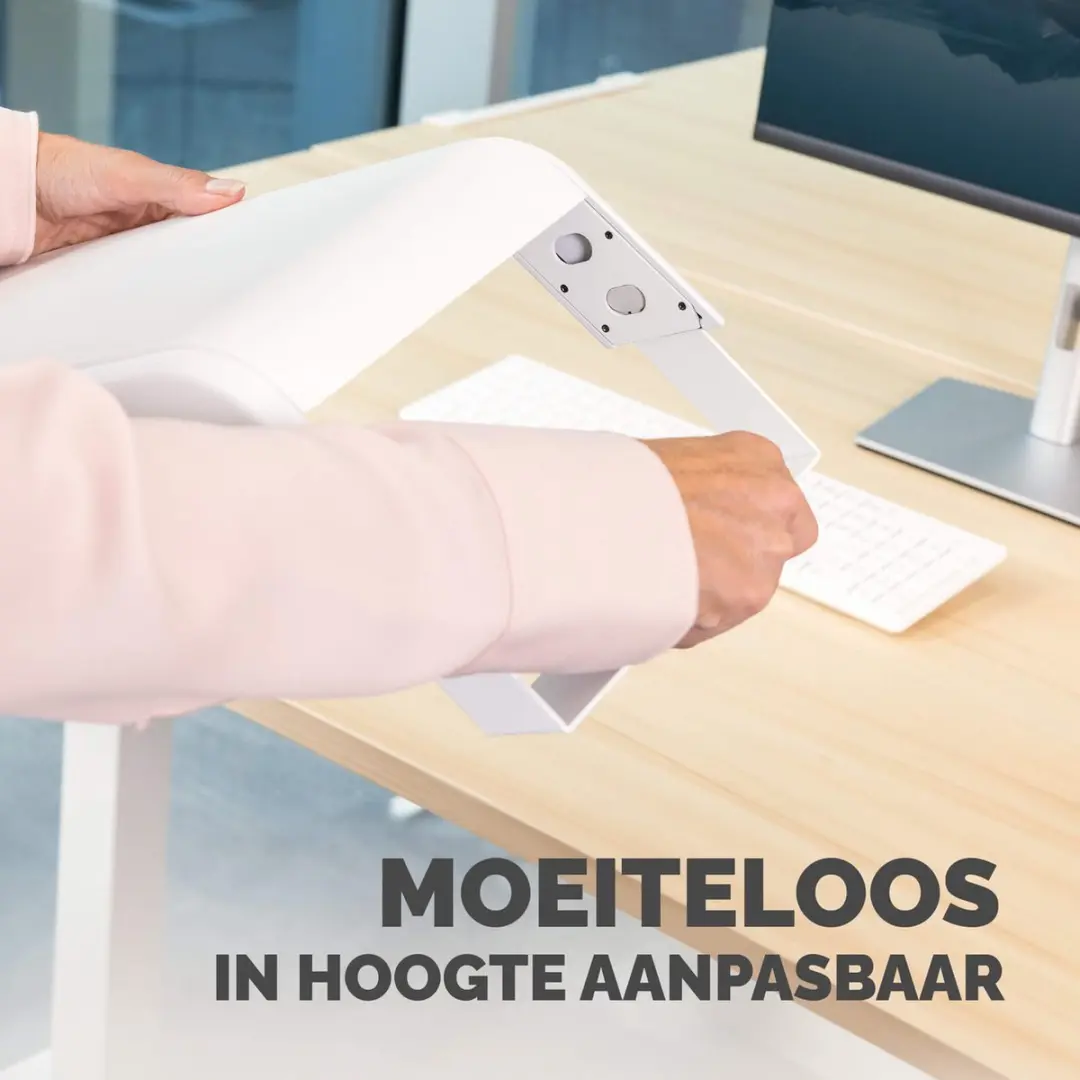 Fellowes Hana LT Monitorstandaard Wit - 3 Hoogtes