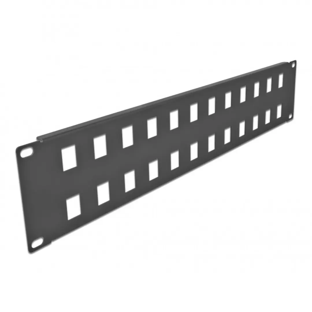 Delock 19" Patch Panel 2U