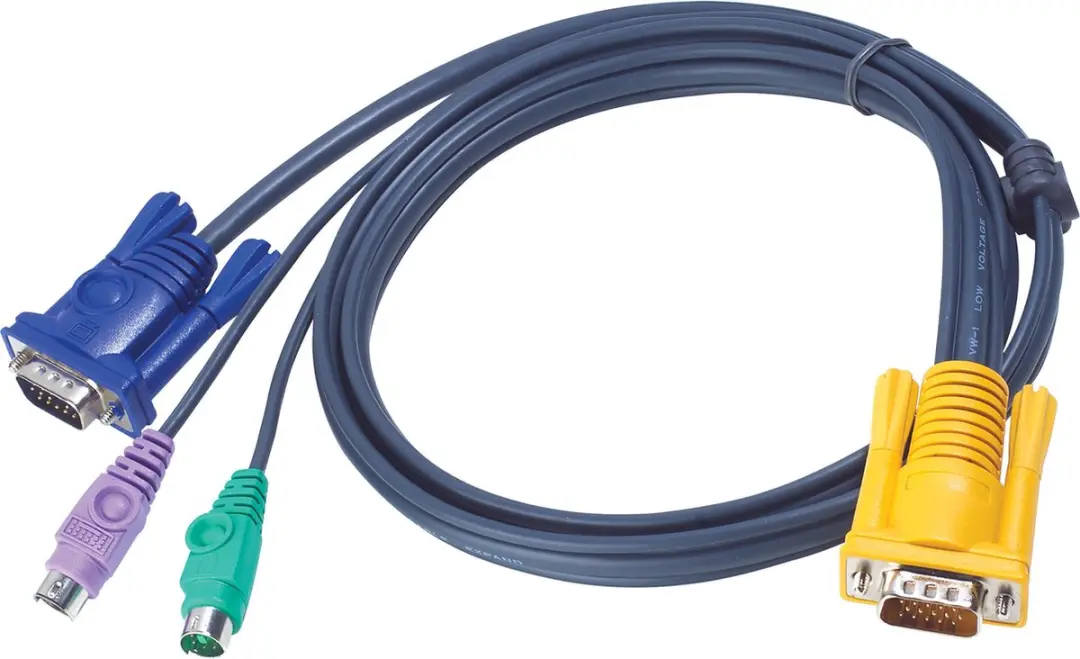 Aten AT-2L5202P PS/2 KVM Kabel - Kleurenmix
