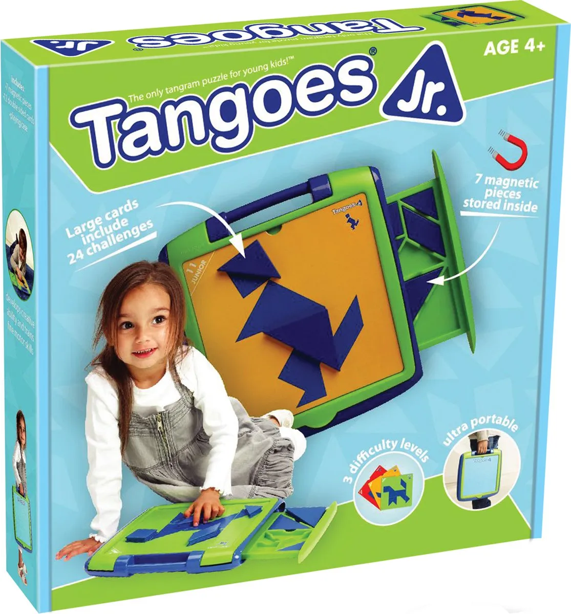 SmartGames Tangoes Jr TG JR T001 Kinderpuzzel - 120 Opdrachten