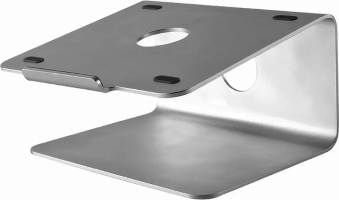 Neomounts NSLS050 Laptopstandaard 10-17" - 360° Draaibaar - Zilver