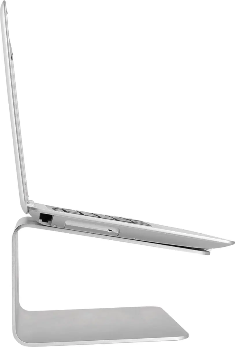 Neomounts NSLS050 Laptopstandaard 10-17" - 360° Draaibaar - Zilver
