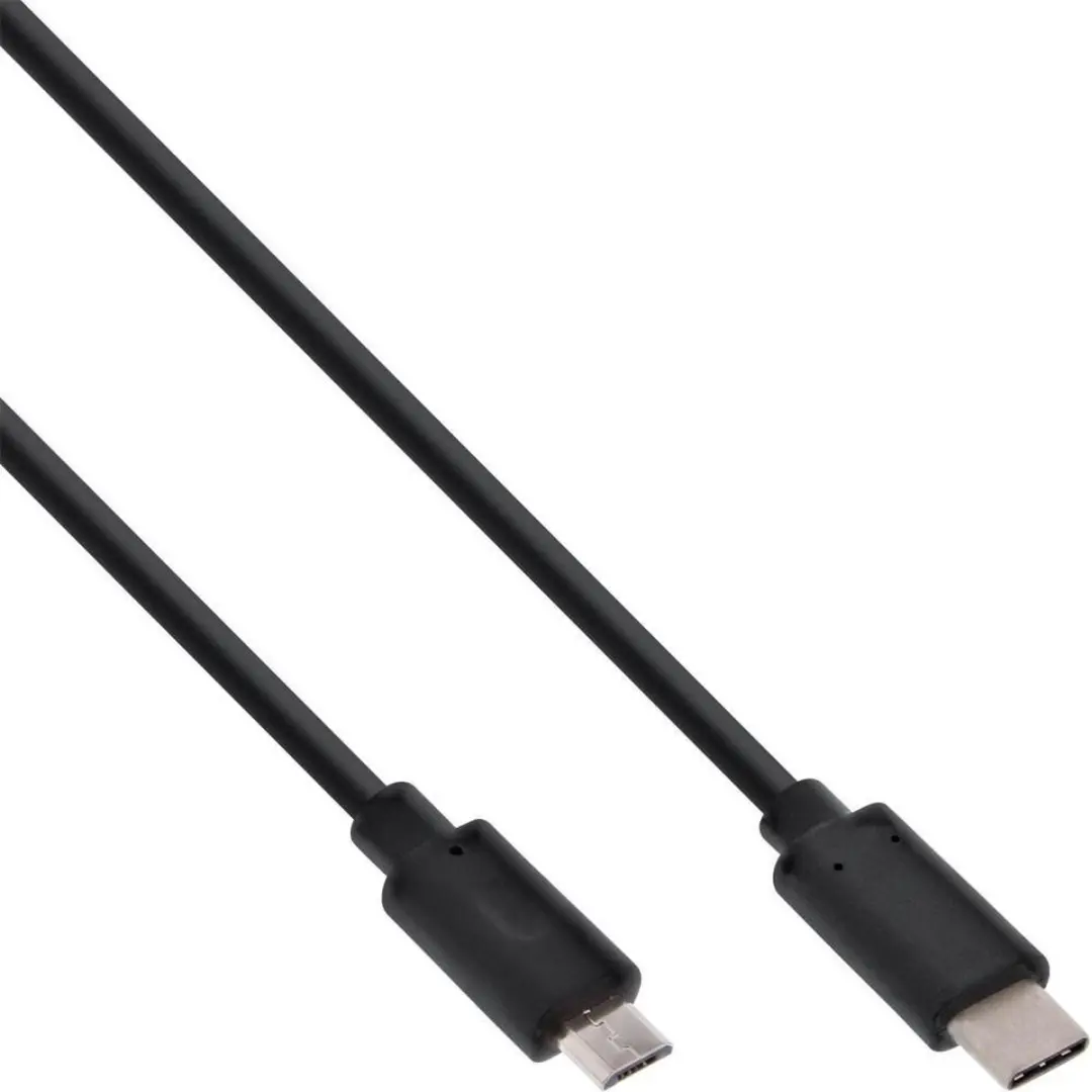 Goobay USB Micro B naar USB-C Kabel 3A - 0,20m - 10 Stuks