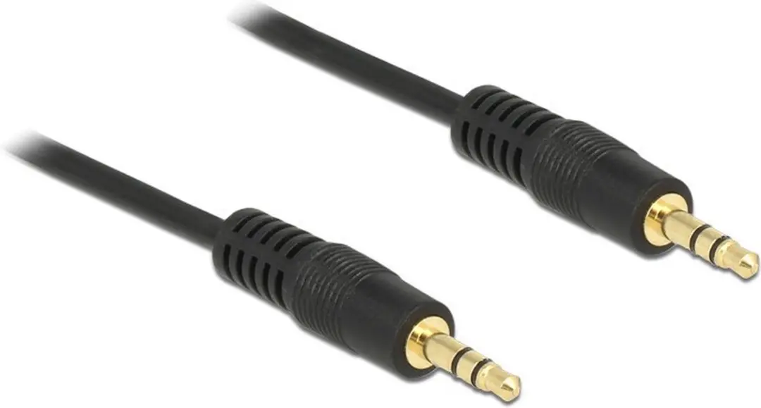 Delock 3,5mm Jack Audiokabel - Verguld - 3m