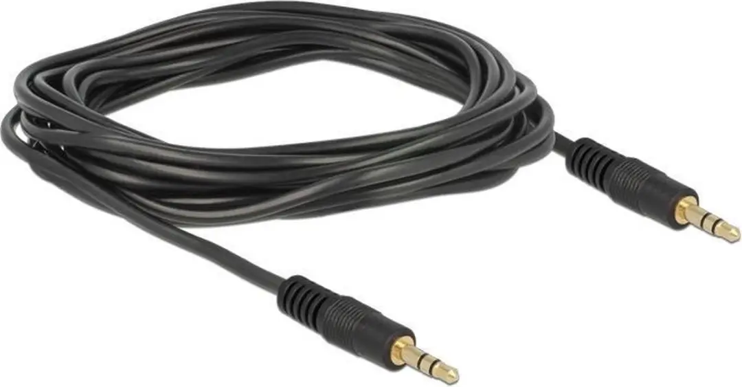 Delock 3,5mm Jack Audiokabel - Verguld - 3m