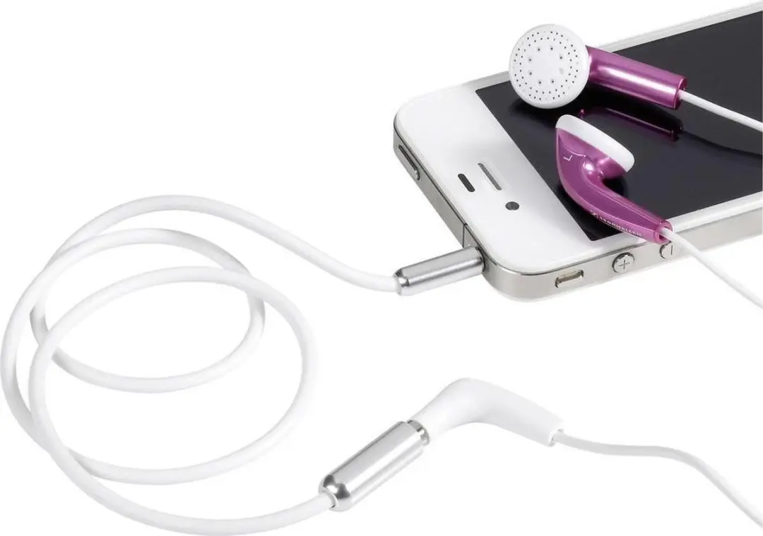 SpeaKa Professional SP-7870520 Jackplug Verlengkabel 1m - Wit