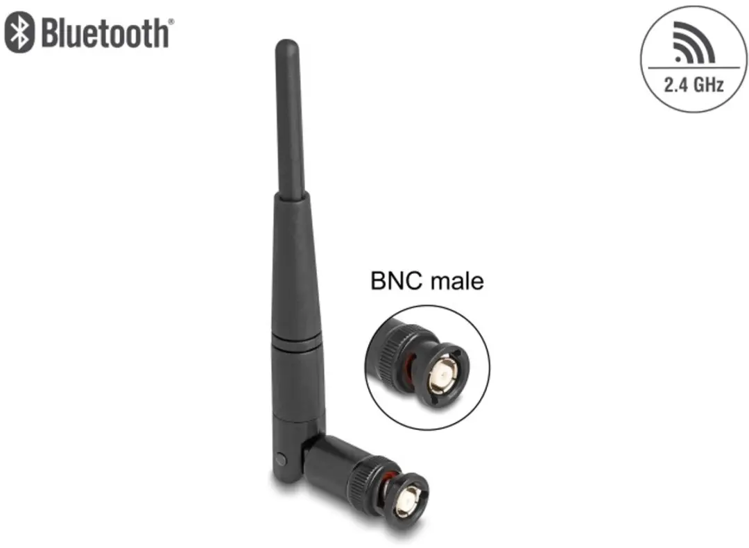 Delock WiFi Antenne BNC 2 dBi