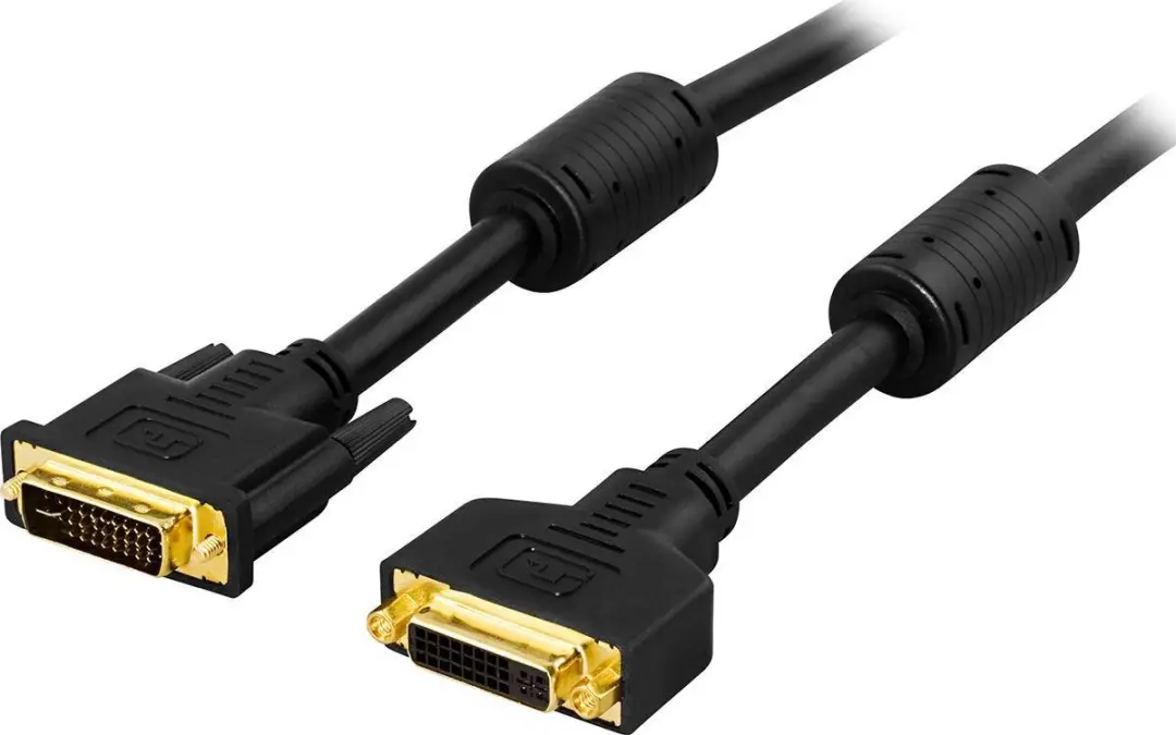 Deltaco DVI-I Dual Link Kabel 5m