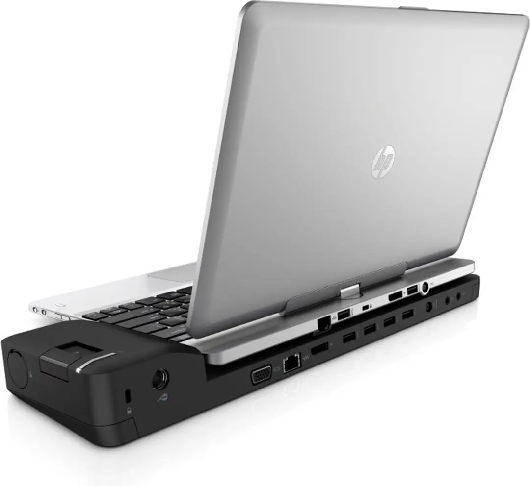 HP UltraSlim Docking Station D9Y32AA#ABB - 2x DisplayPort 1x VGA - afbeelding 6 van 6