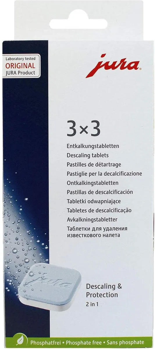 Jura Ontkalkingstabletten 61848-202101 - 36 Stuks