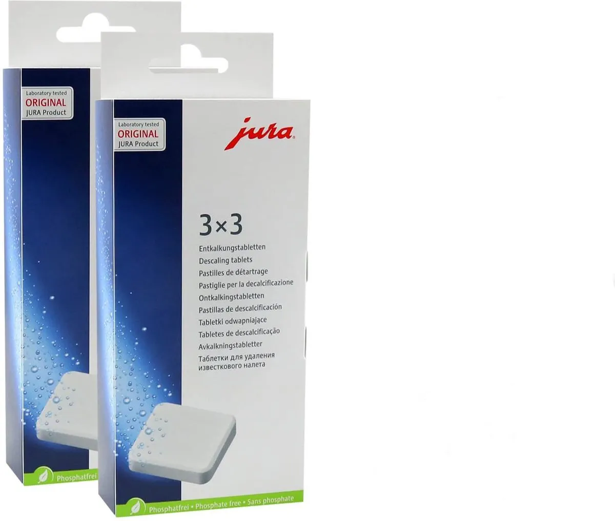 Jura ontkalkingstabletten