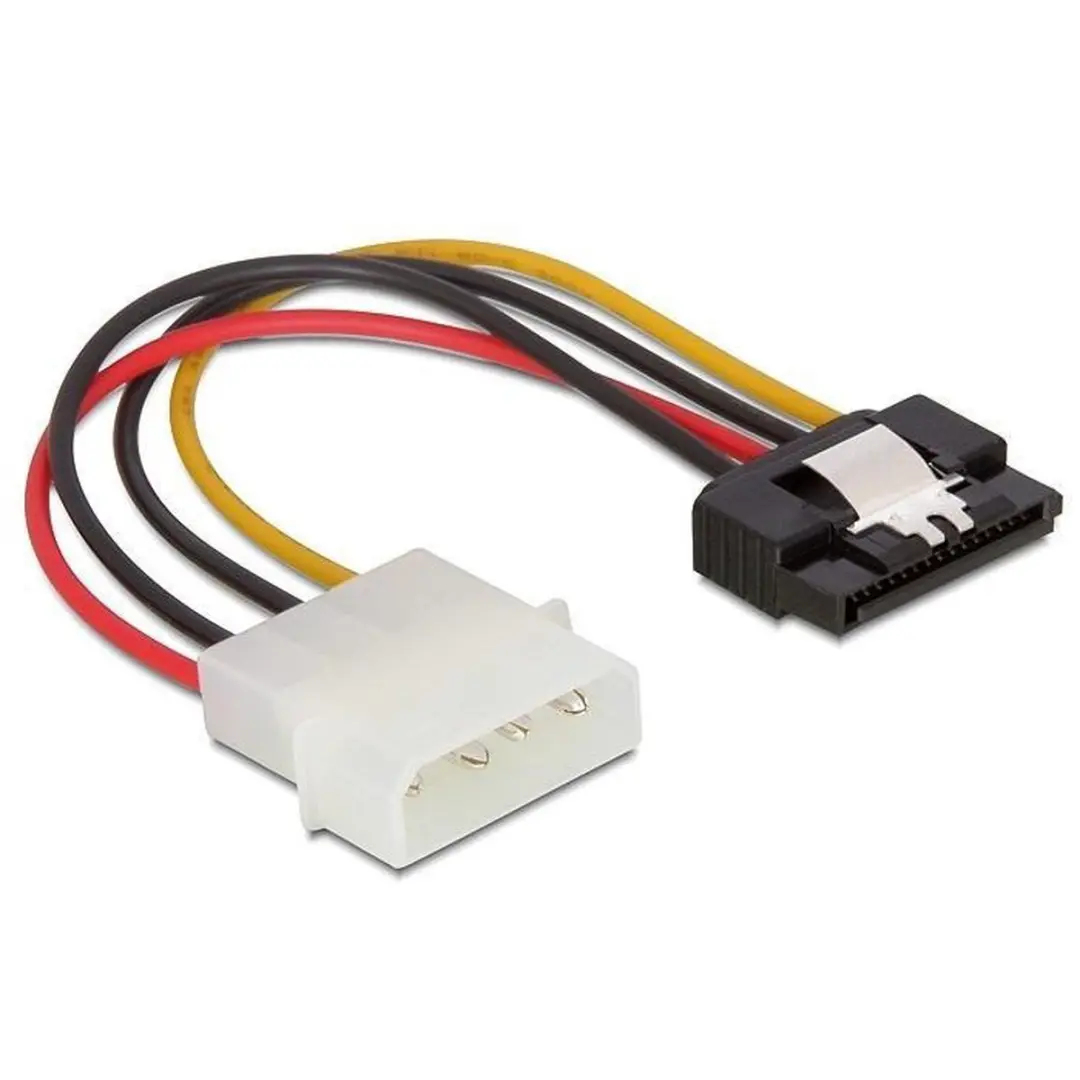 InLine SATA naar Molex Adapter - 0,30m - Metaal