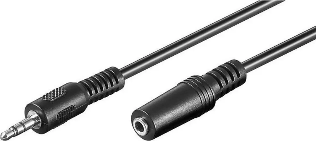Goobay 3,5mm Stereo Jack Verlengkabel 10m - Zwart
