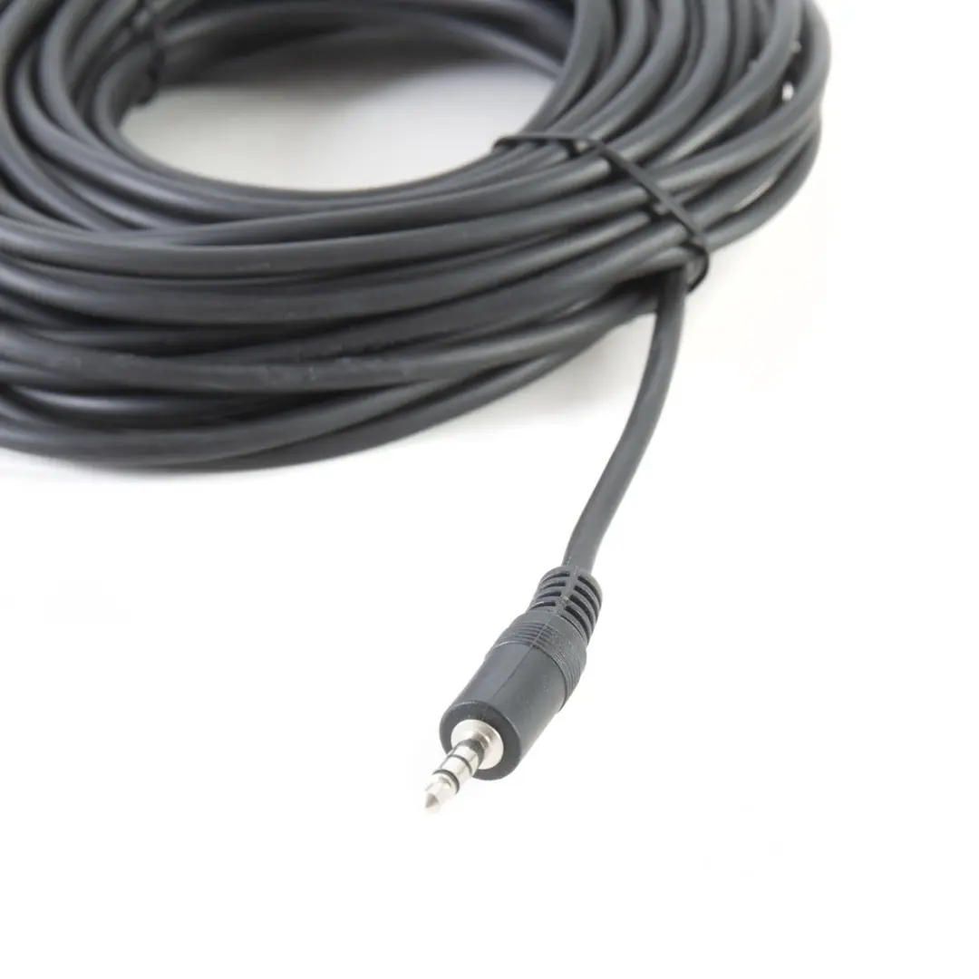 Goobay 3,5mm Stereo Jack Verlengkabel 10m - Zwart