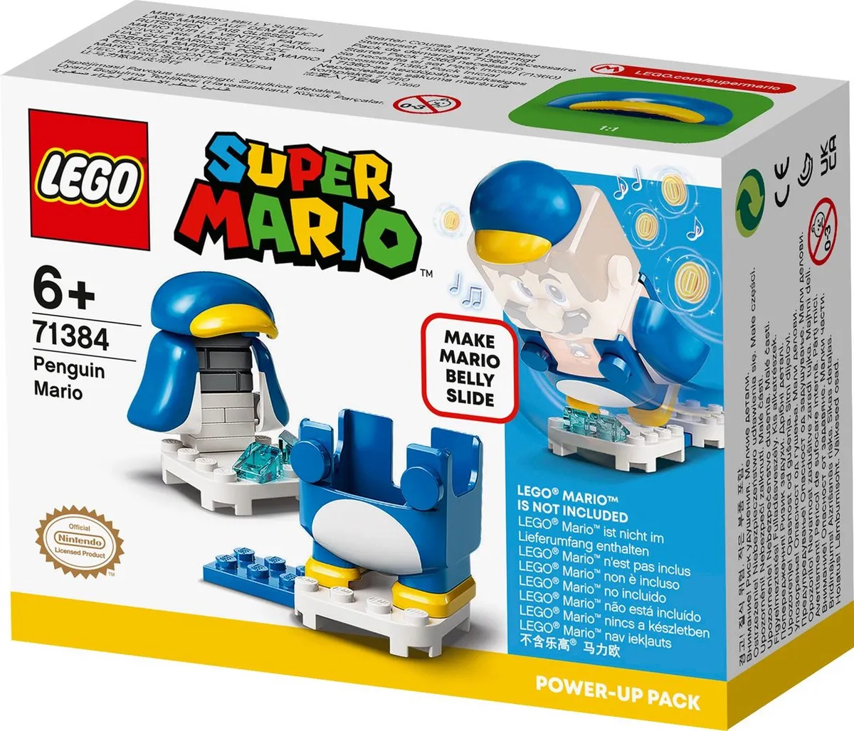 LEGO Super Mario Power-Up Pinguïn Mario 71384 - 564 Stukken