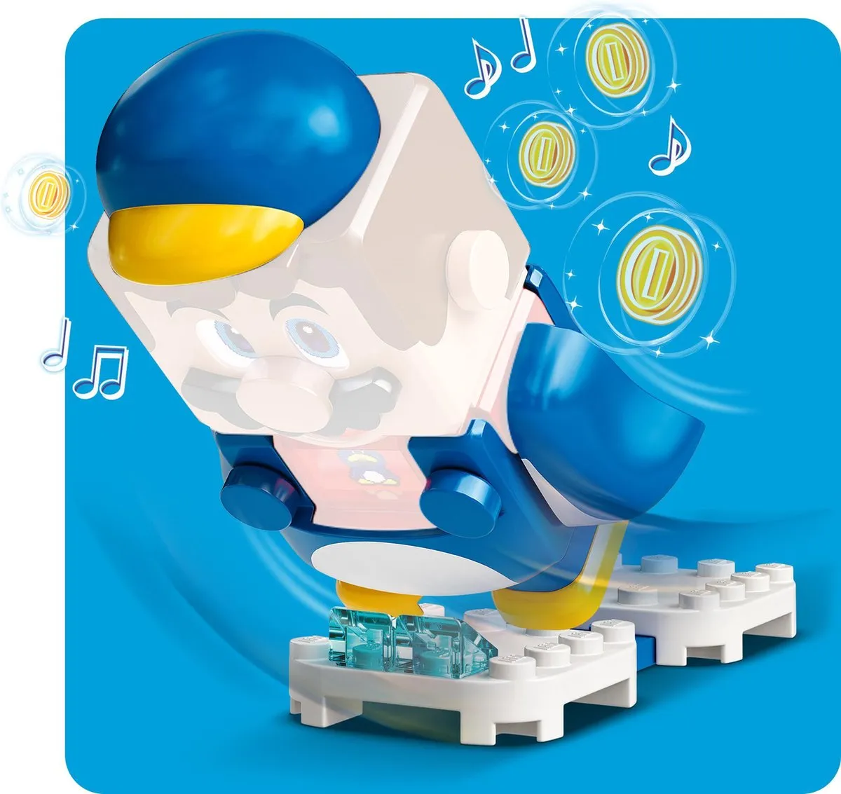 LEGO Super Mario Power-Up Pinguïn Mario 71384 - 564 Stukken